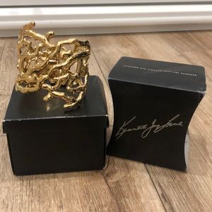 Vintage Kenneth Jay Lane Branch Out Cuff Bracelet
